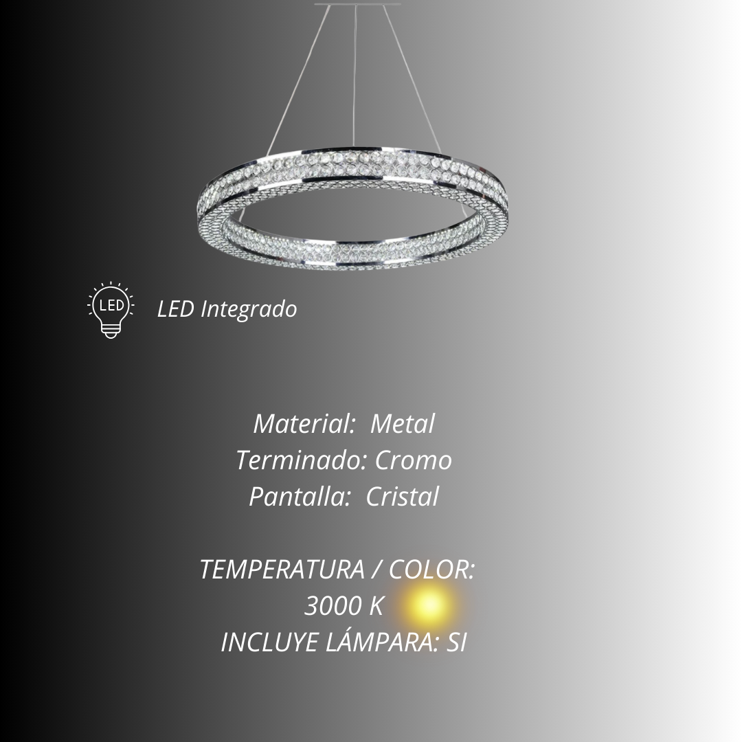 Anello, Luminaria de colgar LED  Integrado