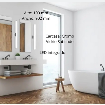 Serricela , Lámpara LED Vertical para espejo o pared