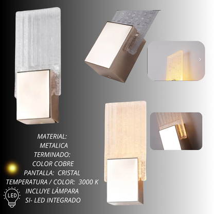 Santi, Aplique de Pared  LED  Integrado